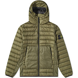 Куртка No Brand Hooded Lightweight Down Jacket Olive М