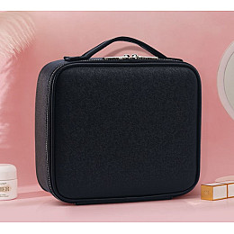 Кейс-органайзер для косметики дорожний Beauty box Light чорний
