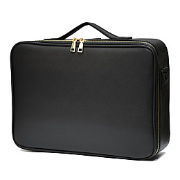 Кейс-органайзер для косметики дорожний Beauty box Maxi чорний