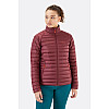 Пуховик жіночий Rab Microlight Jacket Womens 12 Бордовий (821468972278)