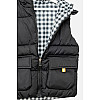 Жилет утепленный для мальчика No Brand 110 см Черный ЦБ-00222273 (SKT000914698)