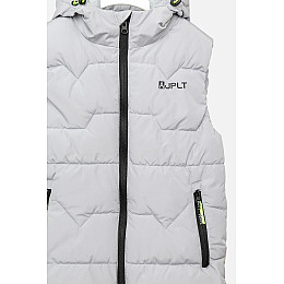 Жилет утеплений для хлопчика JPLT 170 см Світло-сірий ЦБ-00242858 (SKT000965740)