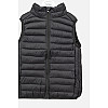 Утеплений жилет для дівчинки No Brand 116 см Чорний ЦБ-00242804 (SKT000965838)
