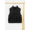 Утеплений жилет для дівчинки No Brand 104 см Чорний ЦБ-00242848 (SKT000965929)