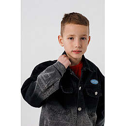 Куртка джинсовая для мальчика Brands 6805 164 см Черный (2000990306760)