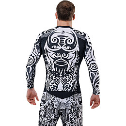 Рашгард Berserk Sport Polynesian Mask long sleeve L black (021947)