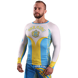 Рашгард Berserk Sport ММА Гетьман M синій (RS5690Bl)