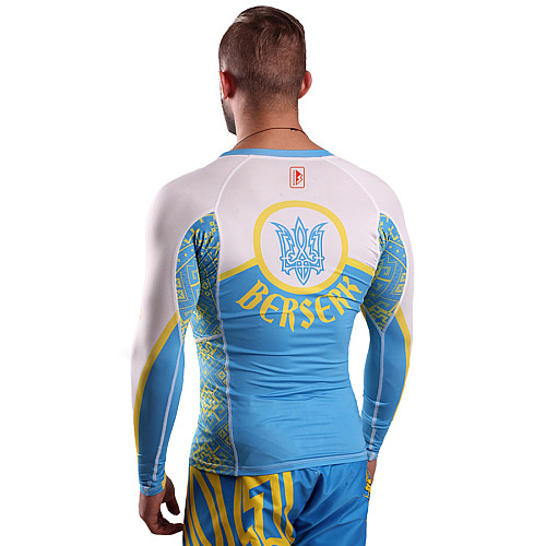 Рашгард Berserk Sport ММА Гетьман M синій (RS5690Bl)