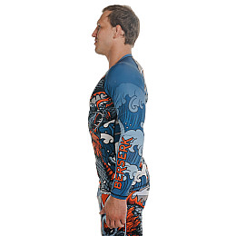 Рашгард Berserk Sport DRAGON S blue (019903)