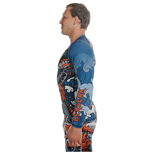 Рашгард Berserk Sport DRAGON 2XL blue (019903)