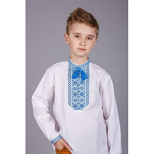 Вишиванка на хлопчика Козачок 140 Синій ЦБ-00117558 (SKT000448282)