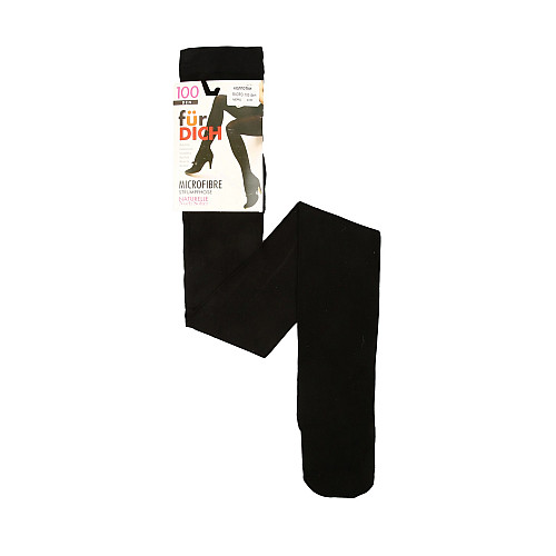 Колготки Fur DICH 3/M Чорний (ChN-5510-Black)