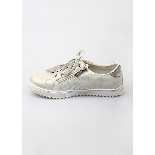 Кеды для девочки Qwest 33 Светло-серый (PK-91P-AH-1129-Light-gray)