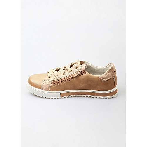 Кеды для девочки Qwest 33 Бежевый (PK-91P-AH-1131-Beige)