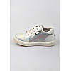 Кеды для девочки Flamingo 23 Серебряный (PK-91P-XY-1445-Silver)