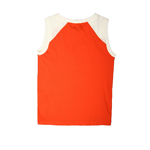 Майка для мальчика KIABI 128 см Оранжевый (SAA-413708-Orange)