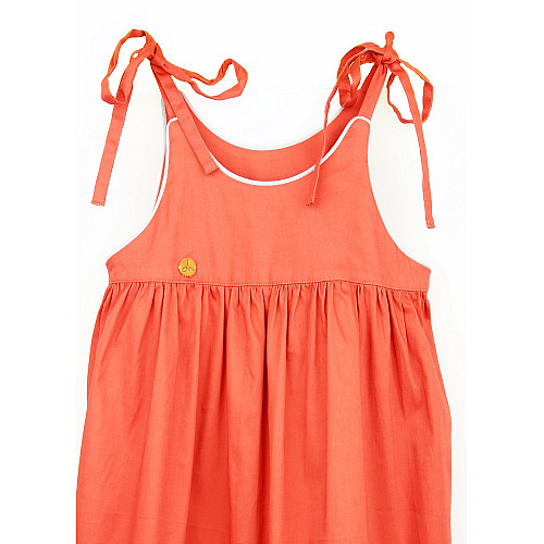 Сарафан для девочки MTP 152 см Терракотовый (RNS-1158-Terracotta)