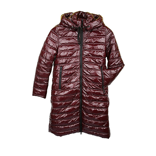 Пальто для девочки Filatova Tatiana 158 см Бордовый (RNS-1406-Burgundy)