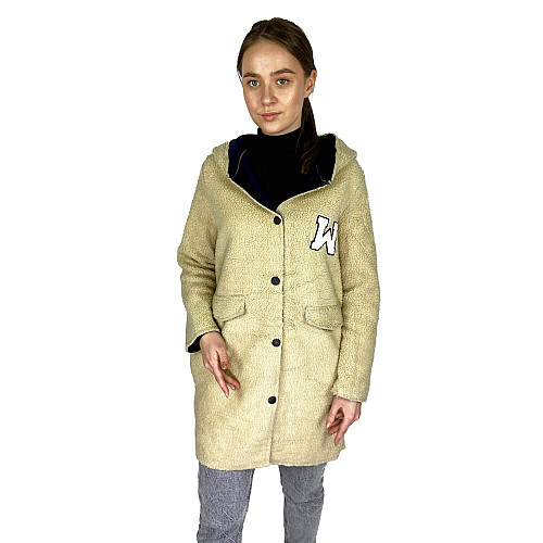 Пальто женское MTP M Молочный (OZK-MM673-Lactic)