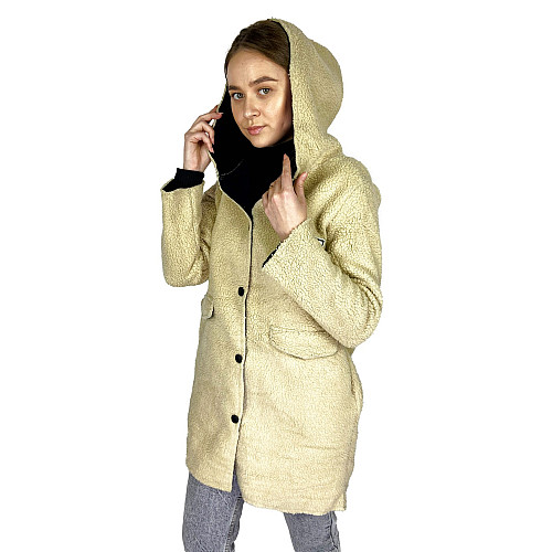 Пальто женское MTP M Молочный (OZK-MM673-Lactic)