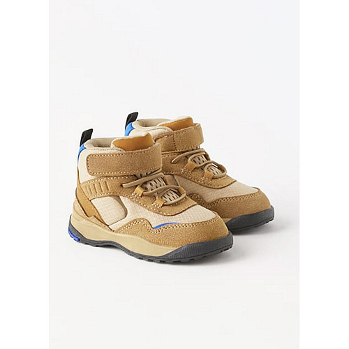 Ботинки для хлопчика Zara 21 Бежевий (ZLK-6229-230-Beige)