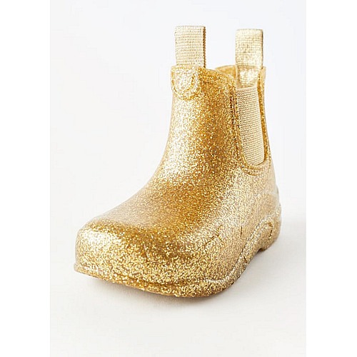 Резинові черевики для дівчинки Zara 22 Золотий (ZLK-6001-330-Gold)