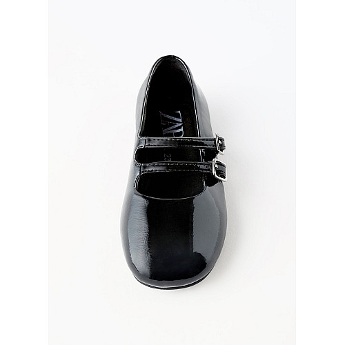 Балетки для дівчинки Zara 22 Чорний (ZLK-6503-230-Black)