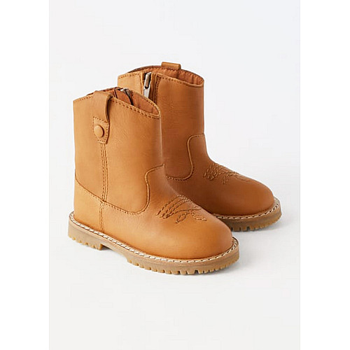 Ботинки для дівчинки Zara 21 Коричневий (ZLK-6131-230-Brown)