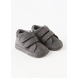 Пінетки для хлопчика Zara 0-3 міс Темно-сірий (ZLK-8877-230-Dark-grey)