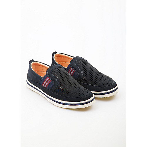 Мокасины для мальчика Qwest 33 Темно-синий (PK-202T-Z1-1945-Navy-blue)