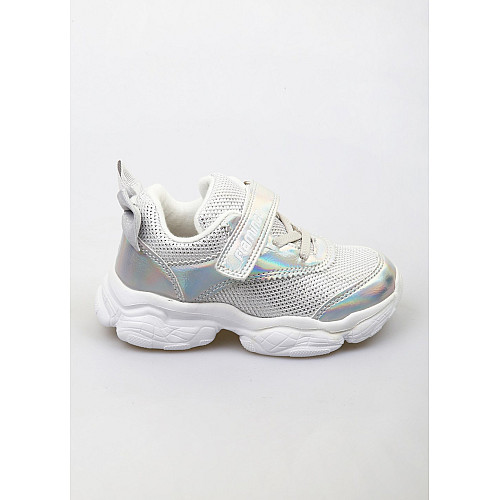 Кроссовки для девочки Flamingo 25 Серебряный (PK-211K-F13-2166-Silver)