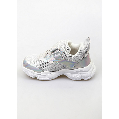 Кроссовки для девочки Flamingo 26 Серебряный (PK-211K-F13-2166-Silver)