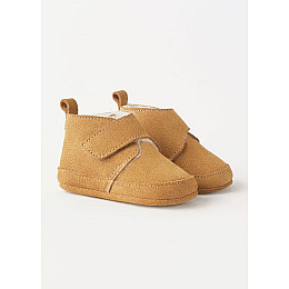 Пінетки для дівчинки Zara 0-3 міс Коричневий (ZLK-8875-230-Brown)