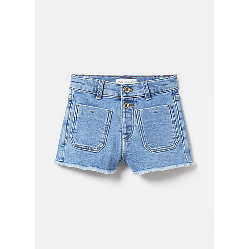 Шорти для дівчинки Zara 122 см Голубий (ZLK-5252-624-Blue)