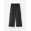 Брюки для дівчинки Zara 116 см Чорний (ZLK-3199-702-Black)