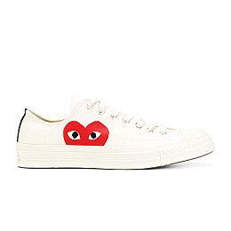 Жіночі кеди No Brand Comse Des Garcons Play Low Top Sneakers Білий 38