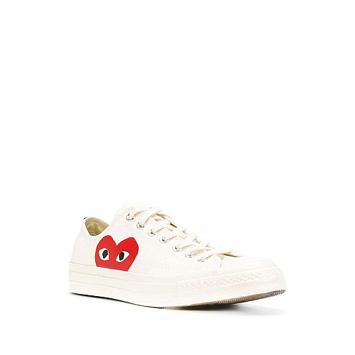 Женские кеды No Brand Comse Des Garcons Play Low Top Sneakers White 38