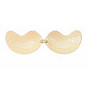 Бюстгальтер-невидимка Lesko Fly Bra G00D88 D з ефектом Рush Up Бежевий (12352-76122)