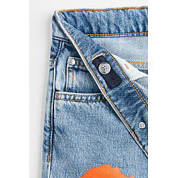 Джинси для дівчинки H&M 1104693 152 см Світло-синій (2030000294336)