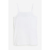 Топ для девочки H&M 9909586 146/152 см Белый (2030000313709)