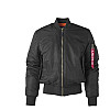 Куртка-бомбер DFL MA-1 Pilot Style M Black KT6000302