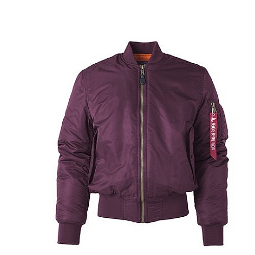 Куртка-бомбер DFL MA-1 Pilot Style 2XL Burgundy KT6000316