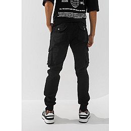 Штаны джогеры мужские No Brand 8081 34 Черный (2000990764287)