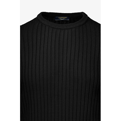 Джемпер чоловічий Kaptan 1111 3XL Чорний (2000990775559)