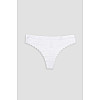 Женские трусы стринги Hana L-XL Белый ЦБ-00263557