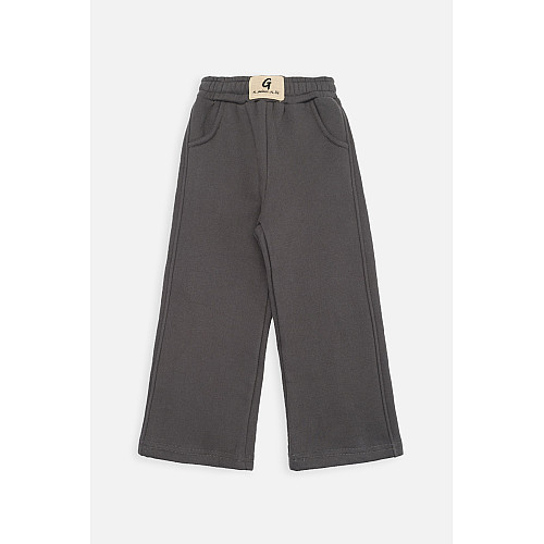 Спортивные брюки для девочки Lizi Kids 116 см Графитовый ЦБ-00258821