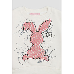 Свитшот для дівчинки First kids 92 см Різнокольоровий ЦБ-00261434