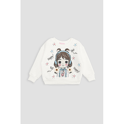 Свитшот для девочки First kids 92 см Разноцветный ЦБ-00261436