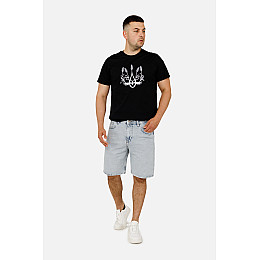 Мужські джинсові шорти BLACKZI Denim 31 Блакитний ЦБ-00253151