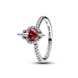 Серебряное кольцо No Brand Злая королева 193422C01 60